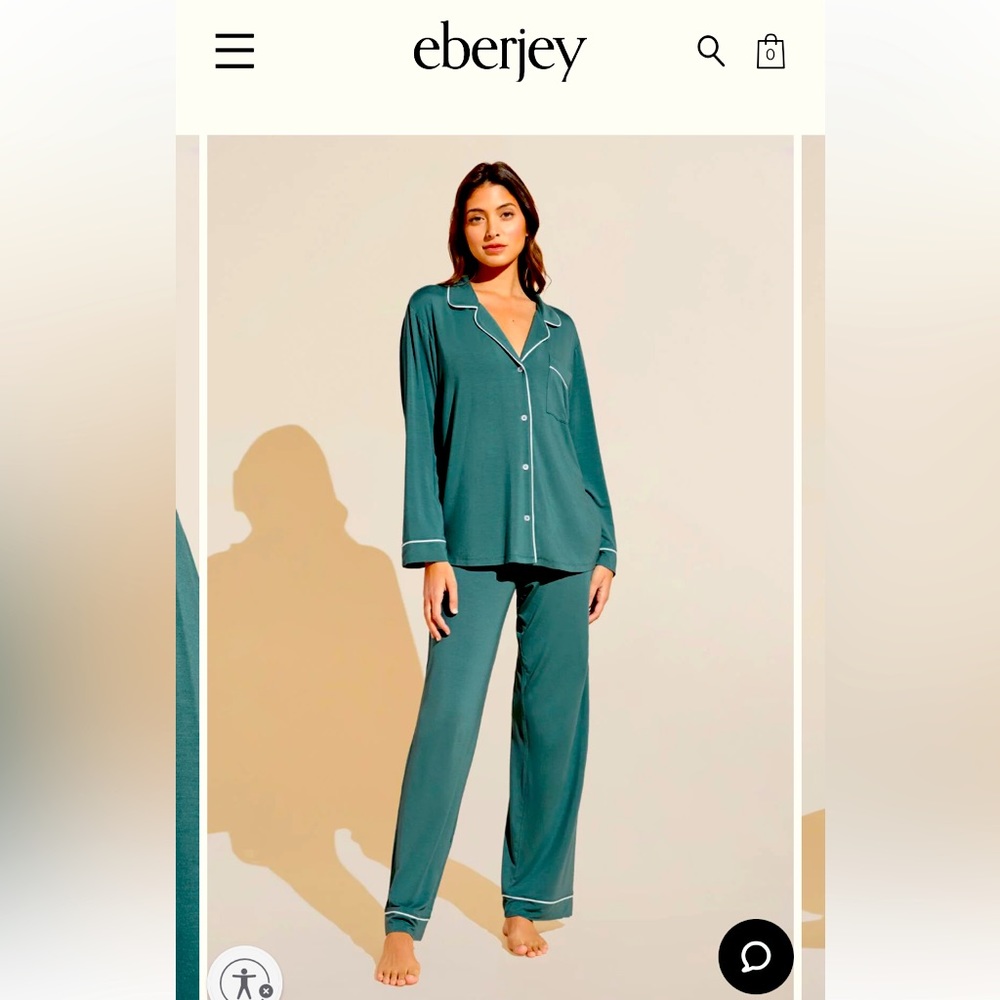 Eberjey long sleeve PJs